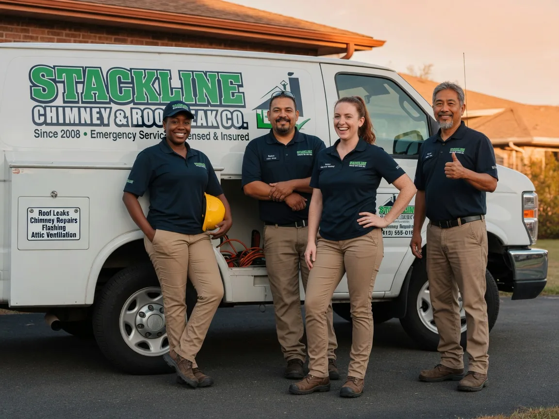 Chimney flashing repair company in Hines, MN